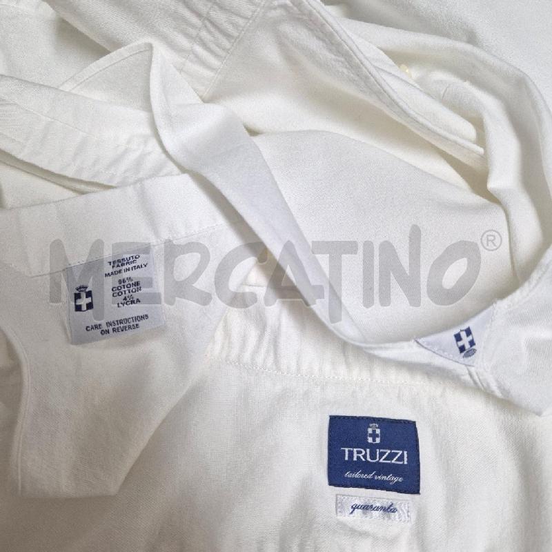 CAMICIA UOMO TRUZZI BIANCA | Mercatino dell'Usato Cervia 5