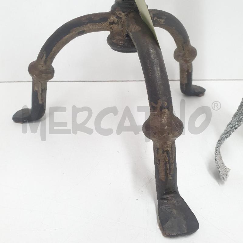 CANDELIERE DA TAVOLO IN FERRO FIOCCHI FRUTTA | Mercatino dell'Usato Cervia 3