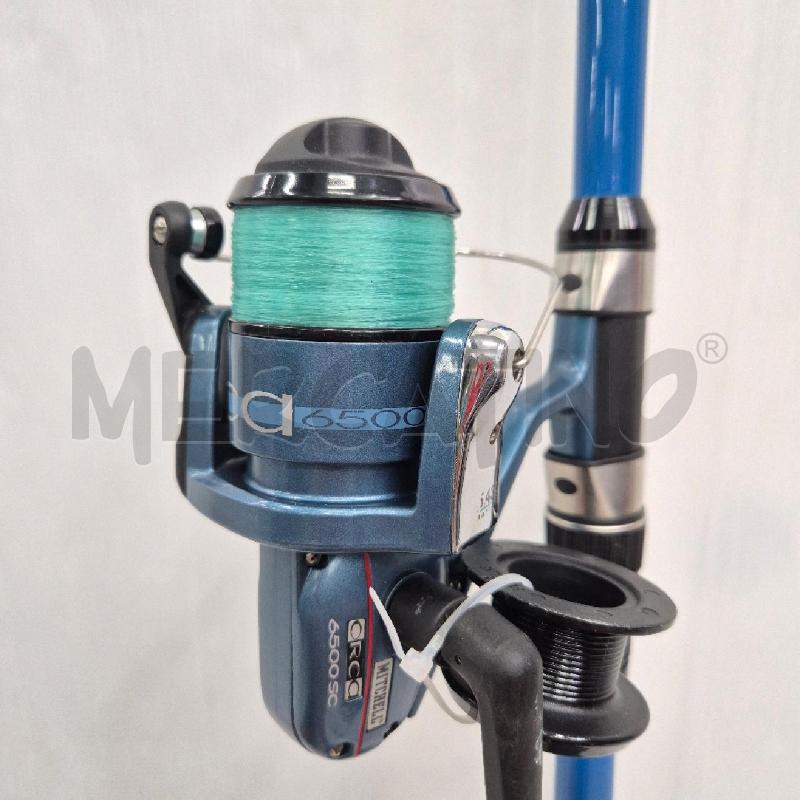 CANNA PESCA TEQUILA TRIANA CON MULINELLO MITCHELL ORCA 6500 SC | Mercatino dell'Usato Cervia 4