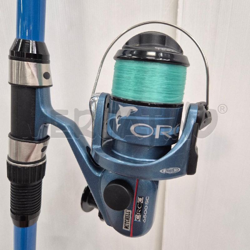 CANNA PESCA TEQUILA TRIANA CON MULINELLO MITCHELL ORCA 6500 SC | Mercatino dell'Usato Cervia 5