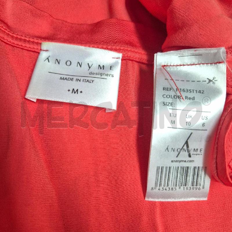 CANOTTA DONNA ANONYME ARANCIONATO | Mercatino dell'Usato Cervia 5