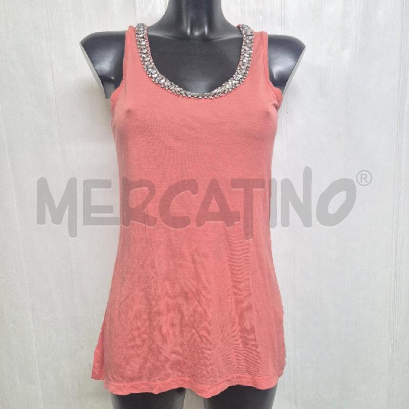 CANOTTA DONNA SILVIAN HEACH PESCA STRASS | Mercatino dell'Usato Cervia 1