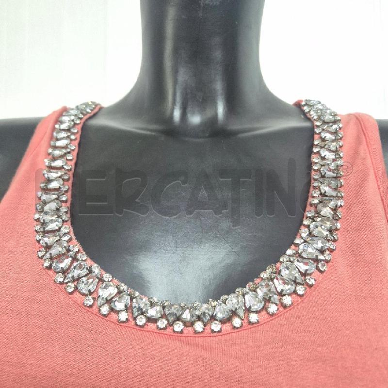 CANOTTA DONNA SILVIAN HEACH PESCA STRASS | Mercatino dell'Usato Cervia 2