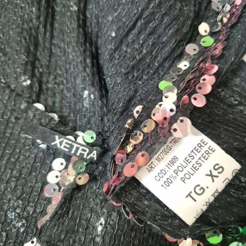 CANOTTA DONNA XETRA PAILLETTES MULTICOLOR  | Mercatino dell'Usato Cervia 5