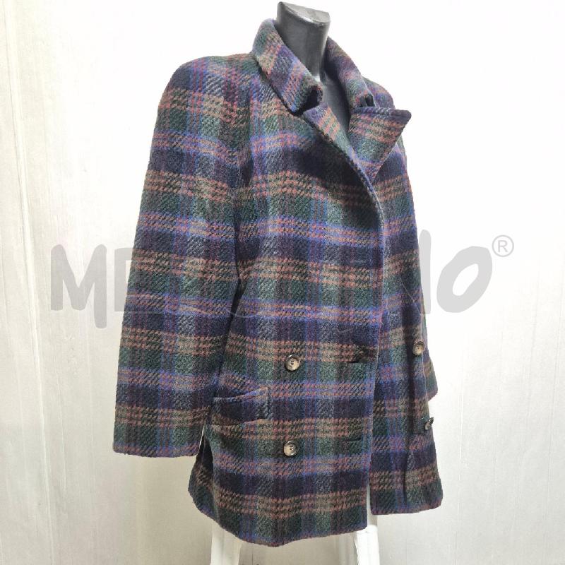 CAPPOTTO DONNA LUISA SPAGNOLI SCOZZESE  | Mercatino dell'Usato Cervia 4
