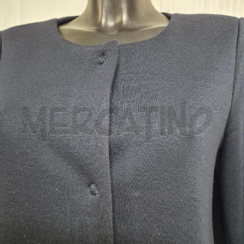CAPPOTTO DONNA MASSIMO REBECCHI BLU POLSINI ROUGE | Mercatino dell'Usato Cervia 2