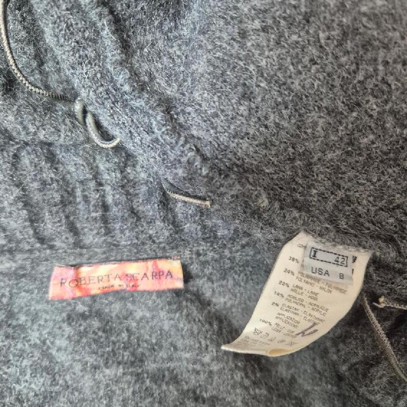 CAPPOTTO DONNA ROBERTA SCARPA GRIGIO  | Mercatino dell'Usato Cervia 5