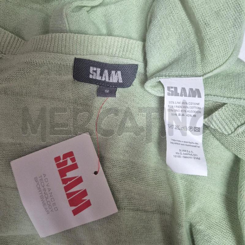 CARDIGAN DONNA SLAM VERDE | Mercatino dell'Usato Cervia 5