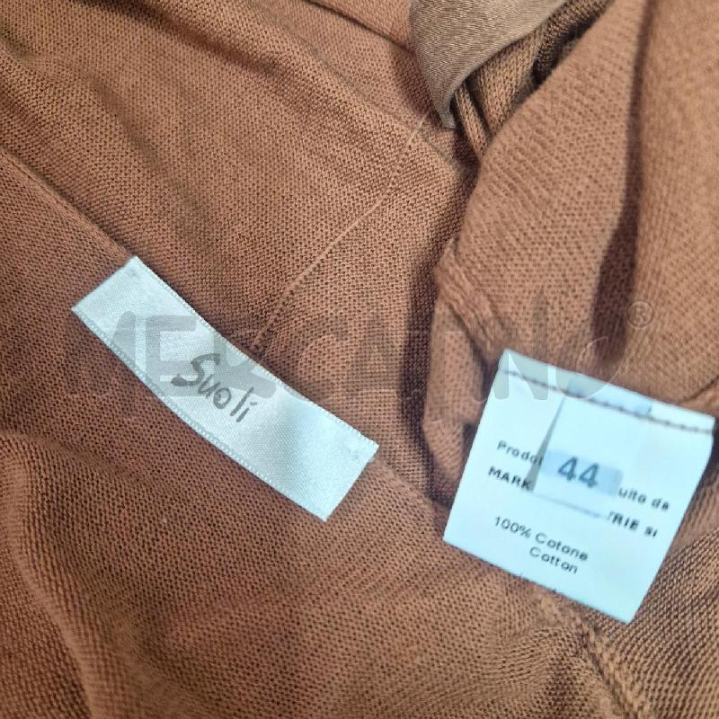 CARDIGAN DONNA SUOLI MATTONE | Mercatino dell'Usato Cervia 5