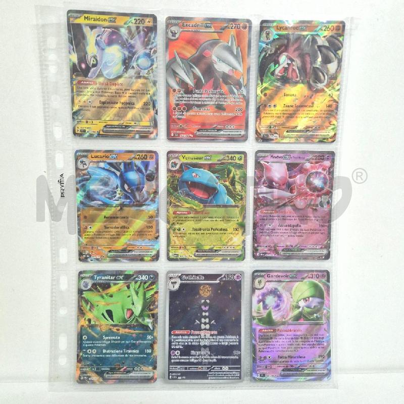 CARTE DA GIOCO POKEMON 9 PEZZI | Mercatino dell'Usato Cervia 1