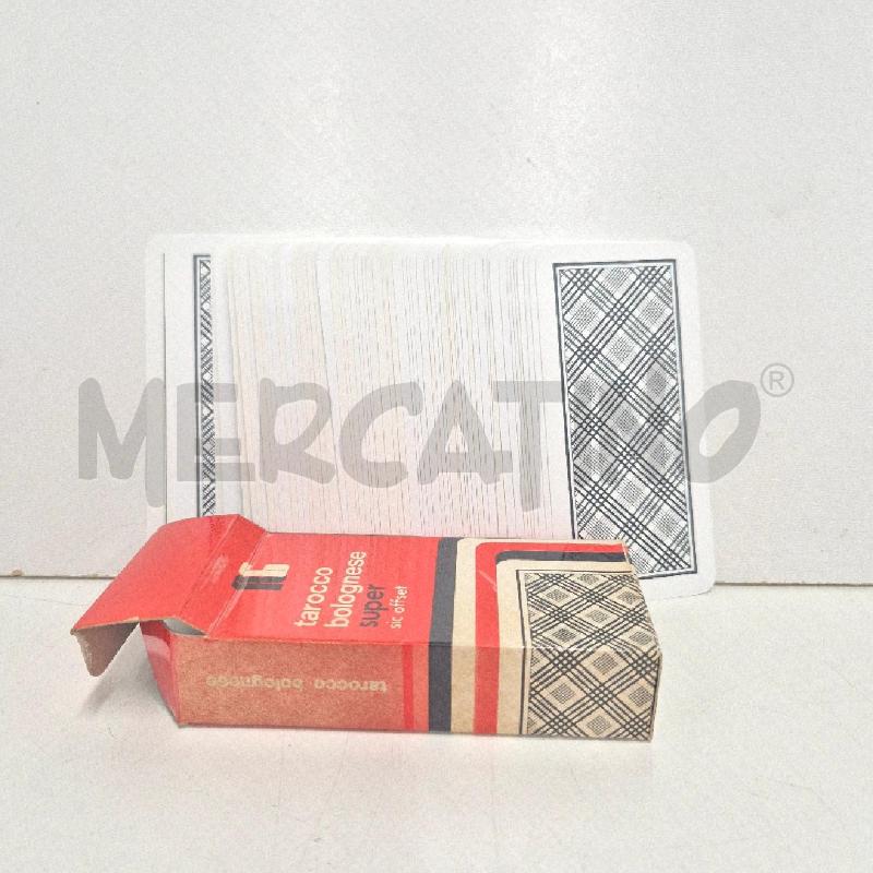 CARTE DA GIOCO TAROCCO BOLOGNESE SUPER SIC OFFSET | Mercatino dell'Usato Cervia 2