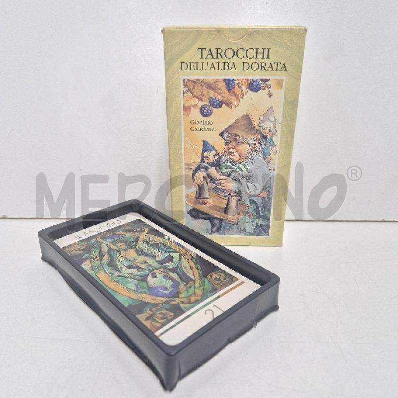 CARTE TAROCCHI DELL'ALBA DORATA GIACINTO GAUDENZI | Mercatino dell'Usato Cervia 1