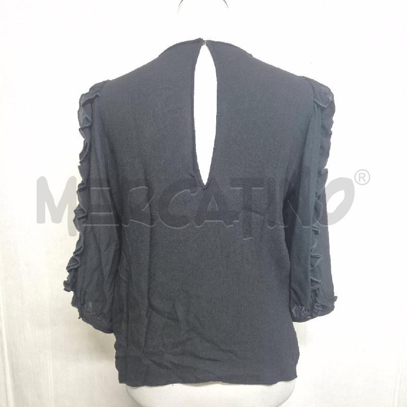 CASACCA DONNA DOUDOU NERA CON ROUCHES | Mercatino dell'Usato Cervia 3