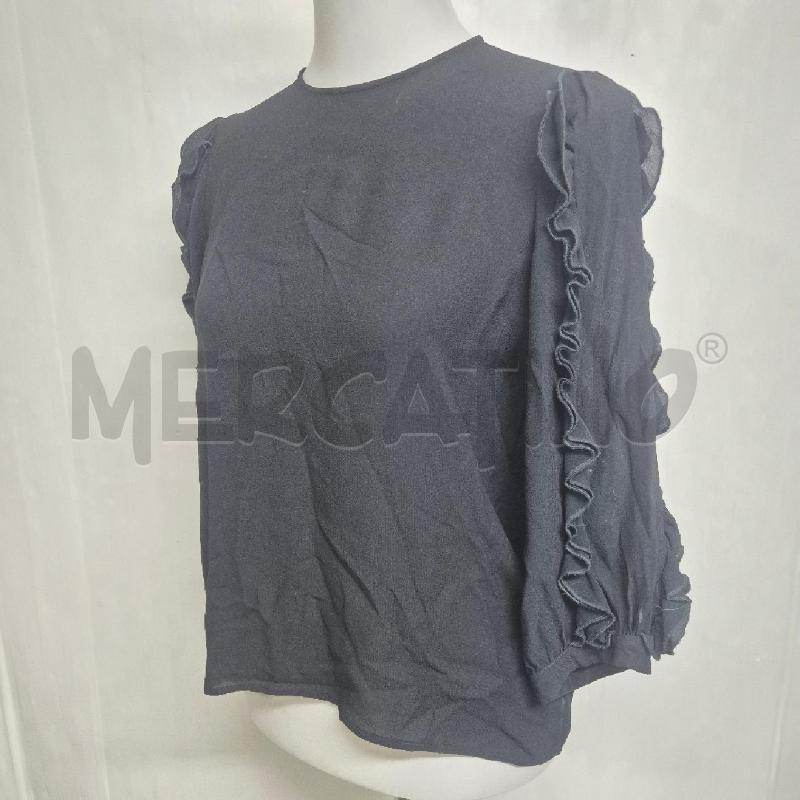 CASACCA DONNA DOUDOU NERA CON ROUCHES | Mercatino dell'Usato Cervia 4