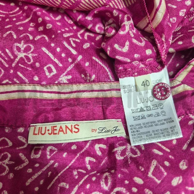 CASACCA DONNA LIUJO FUCSIA BIANCA SETA | Mercatino dell'Usato Cervia 5