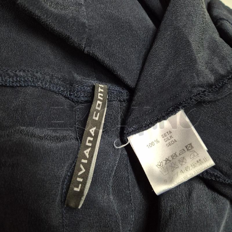 CASACCA DONNA LIVIANA CONTI BLU BOTTONCINI SCHIENA | Mercatino dell'Usato Cervia 5