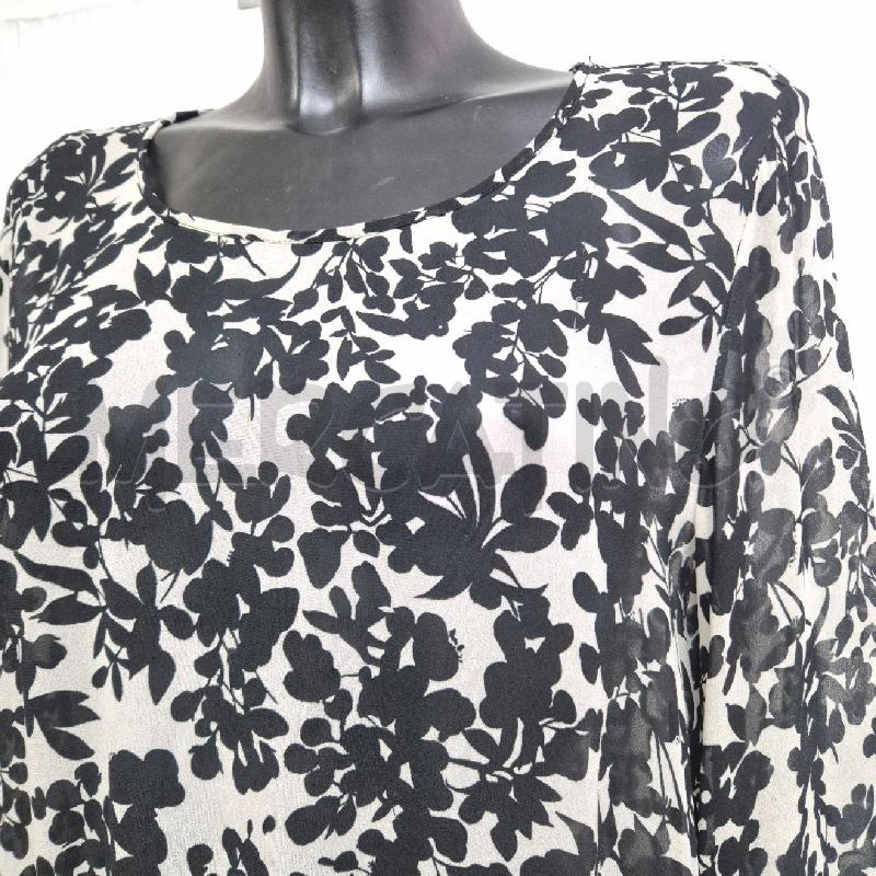 CASACCA DONNA LIVIANA CONTI GHIACCIO FIORI NERI | Mercatino dell'Usato Cervia 2