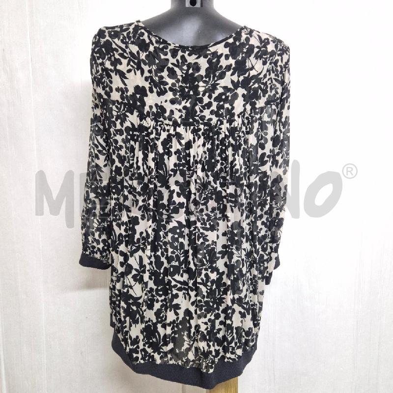 CASACCA DONNA LIVIANA CONTI GHIACCIO FIORI NERI | Mercatino dell'Usato Cervia 4