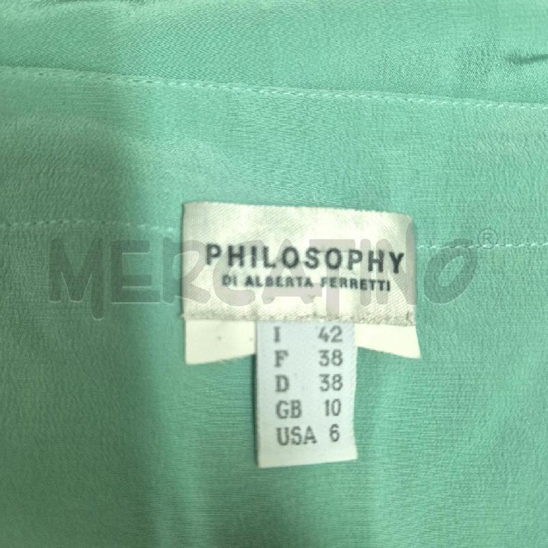 CASACCA DONNA PHILOSOPHY ACQUAMARINA | Mercatino dell'Usato Cervia 5