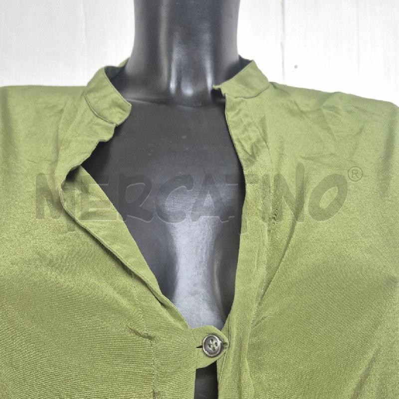 CASACCA DONNA SETA VERDE AB | Mercatino dell'Usato Cervia 2