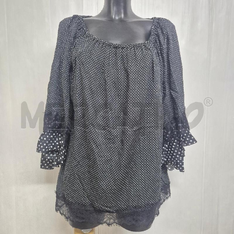 CASACCA DONNA TEZUK NERO POIS PIZZO | Mercatino dell'Usato Cervia 1