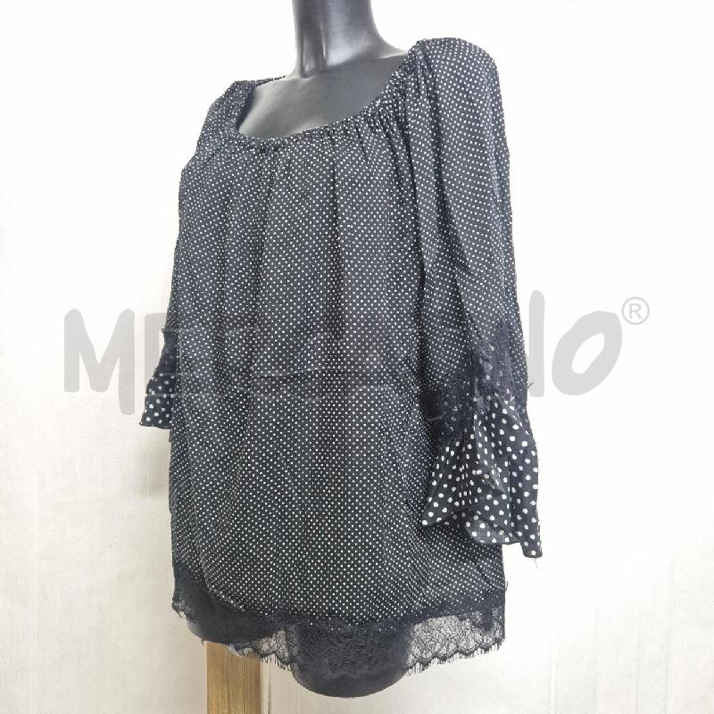 CASACCA DONNA TEZUK NERO POIS PIZZO | Mercatino dell'Usato Cervia 3