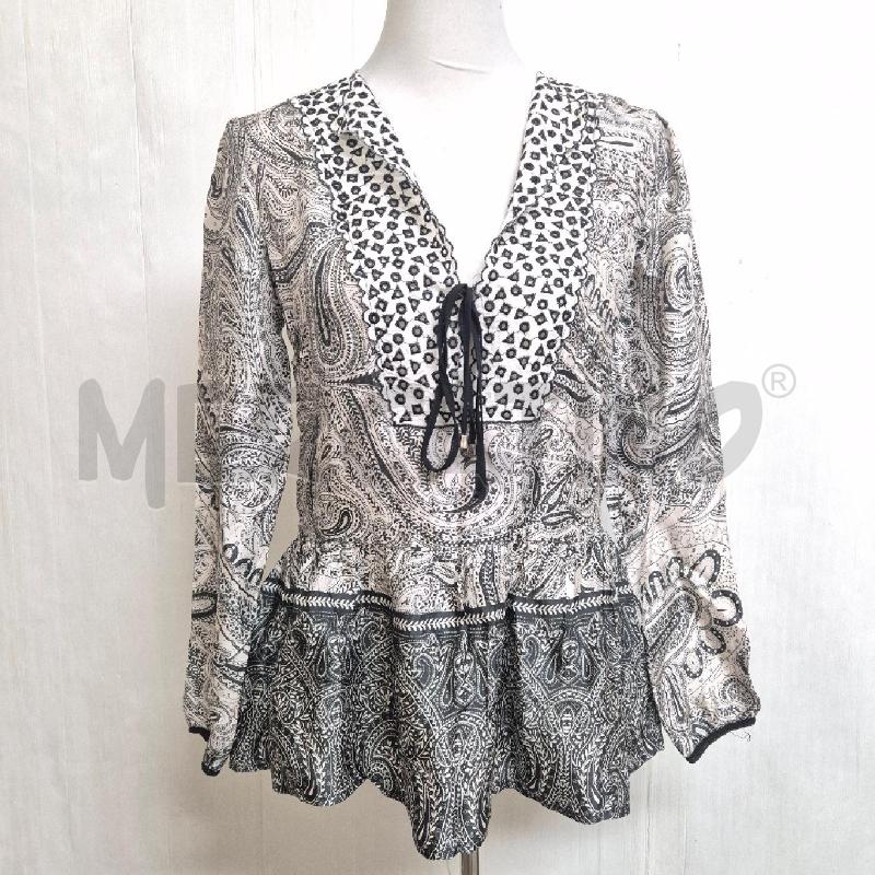CASACCA DONNA TWIN SET BIANCO NERO  | Mercatino dell'Usato Cervia 1