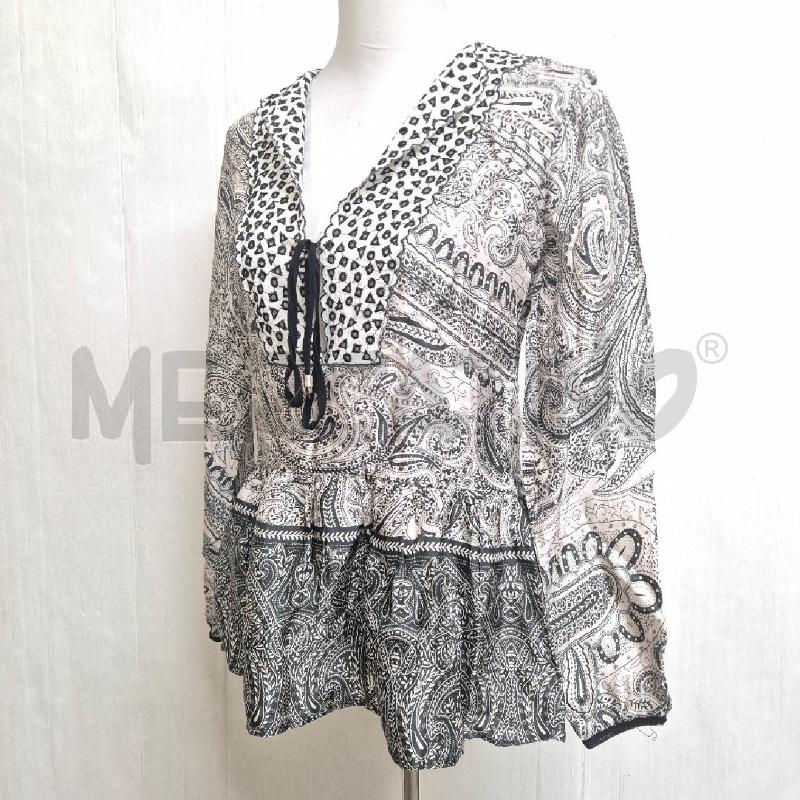 CASACCA DONNA TWIN SET BIANCO NERO  | Mercatino dell'Usato Cervia 4