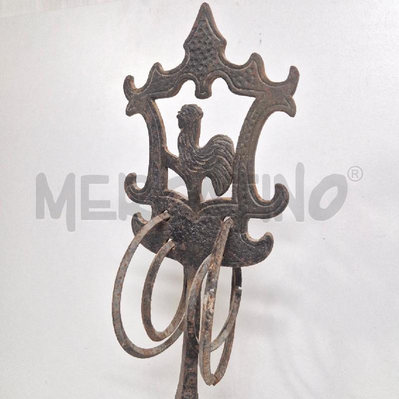 CAVEJA IN METALLO BASE LEGNO | Mercatino dell'Usato Cervia 4
