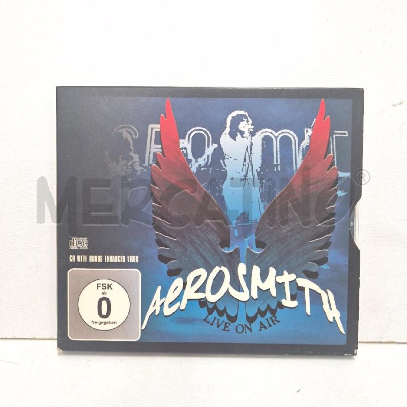 CD AEROSMITH LIVE ON AIR | Mercatino dell'Usato Cervia 1