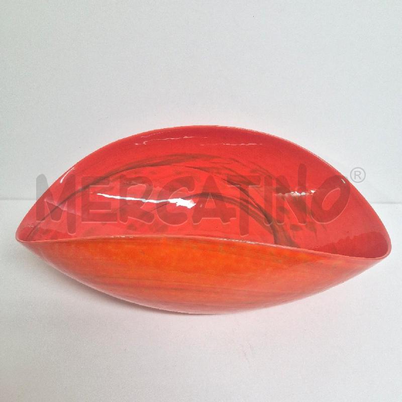 CENTROTAVOLA YALOS MURANO ARANCIONE | Mercatino dell'Usato Cervia 1