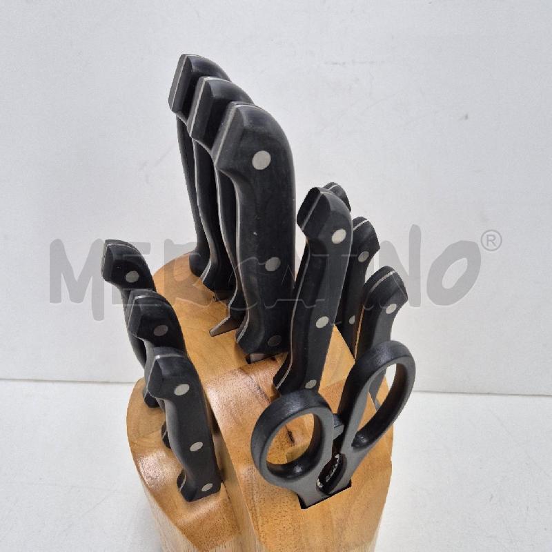 CEPPO LEGNO CON COLTELLI  FRUTTA NATURA | Mercatino dell'Usato Cervia 2