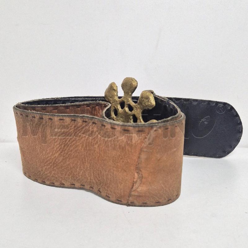 CINTURA DONNA LARGA FIBBIA OTTONE | Mercatino dell'Usato Cervia 5