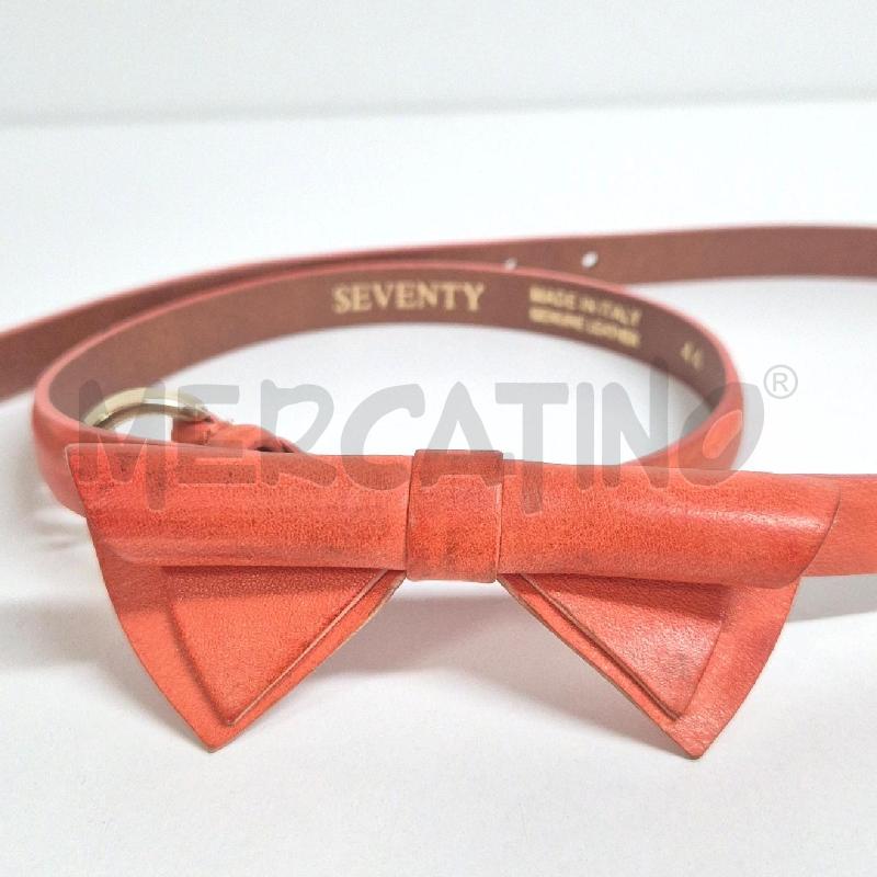 CINTURA DONNA SEVENTY ARANCIONE FIOCCO | Mercatino dell'Usato Cervia 4
