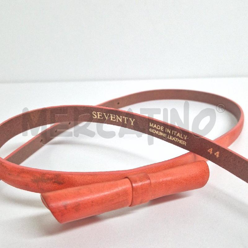 CINTURA DONNA SEVENTY ARANCIONE FIOCCO | Mercatino dell'Usato Cervia 5