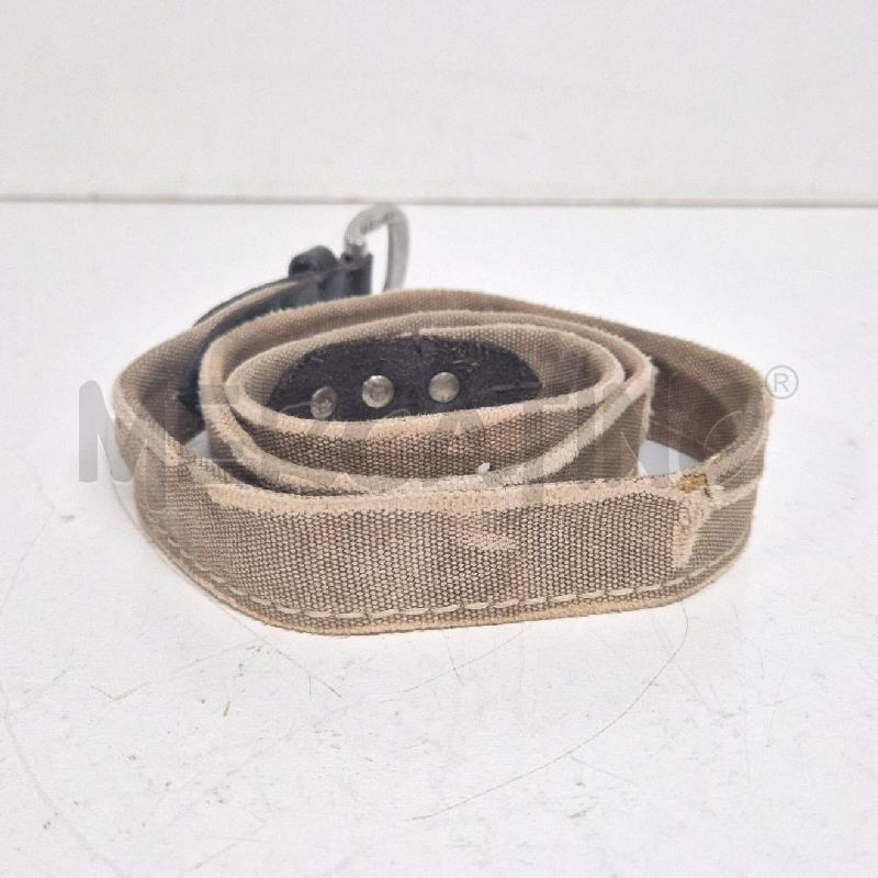 CINTURA UNISEX ORCIANI BEIGE STOFFA E PELLE | Mercatino dell'Usato Cervia 3
