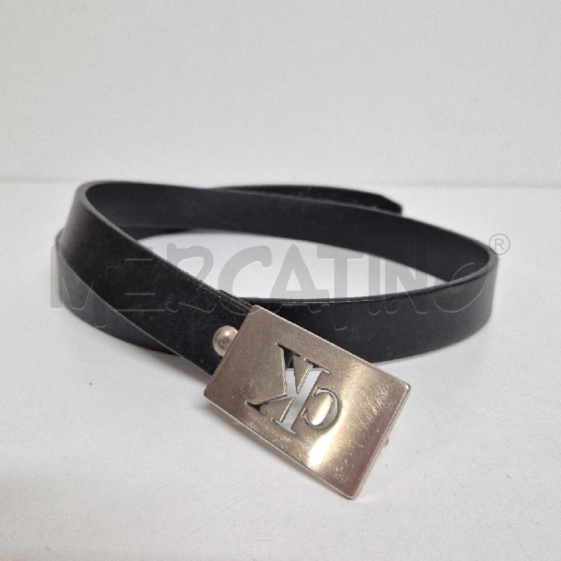 CINTURA UOMO CK CALVIN KLEIN NERA | Mercatino dell'Usato Cervia 5