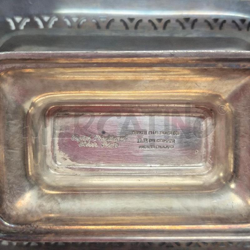 CIOTOLINA RETTANGOLARE BARKER HELLIS SILVER CO EP ON COPPER | Mercatino dell'Usato Cervia 5