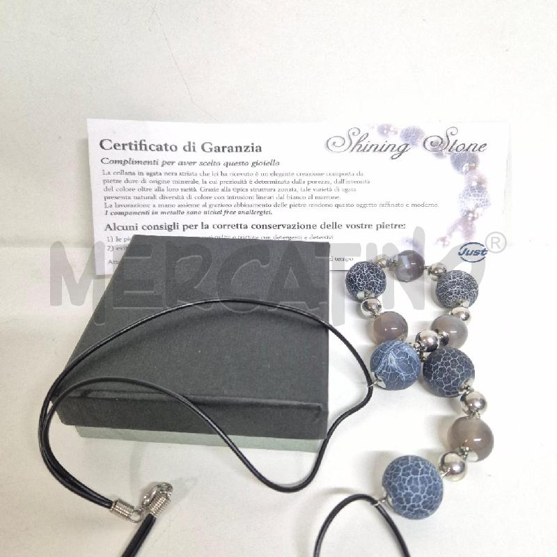 COLLANA AGATA E AGATA PELLE DI SERPENTE | Mercatino dell'Usato Cervia 5