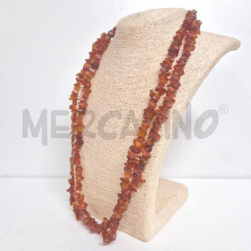 COLLANA AMBRA GREZZA SENZA CHIUSURA CM. 78 | Mercatino dell'Usato Cervia 4