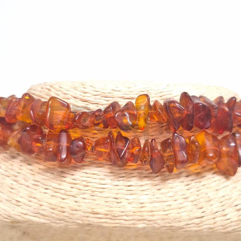 COLLANA AMBRA GREZZA SENZA CHIUSURA CM. 78 | Mercatino dell'Usato Cervia 5