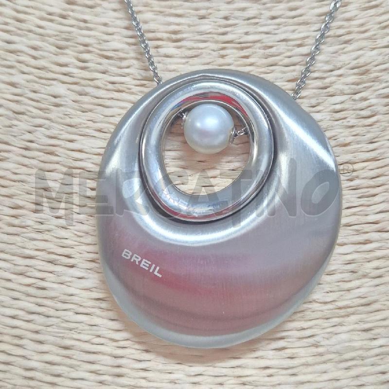 COLLANA BREIL OVALE CON PERLA | Mercatino dell'Usato Cervia 2
