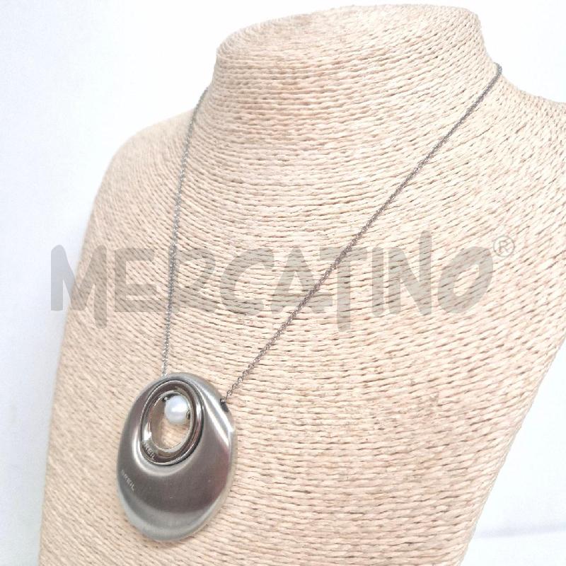 COLLANA BREIL OVALE CON PERLA | Mercatino dell'Usato Cervia 4