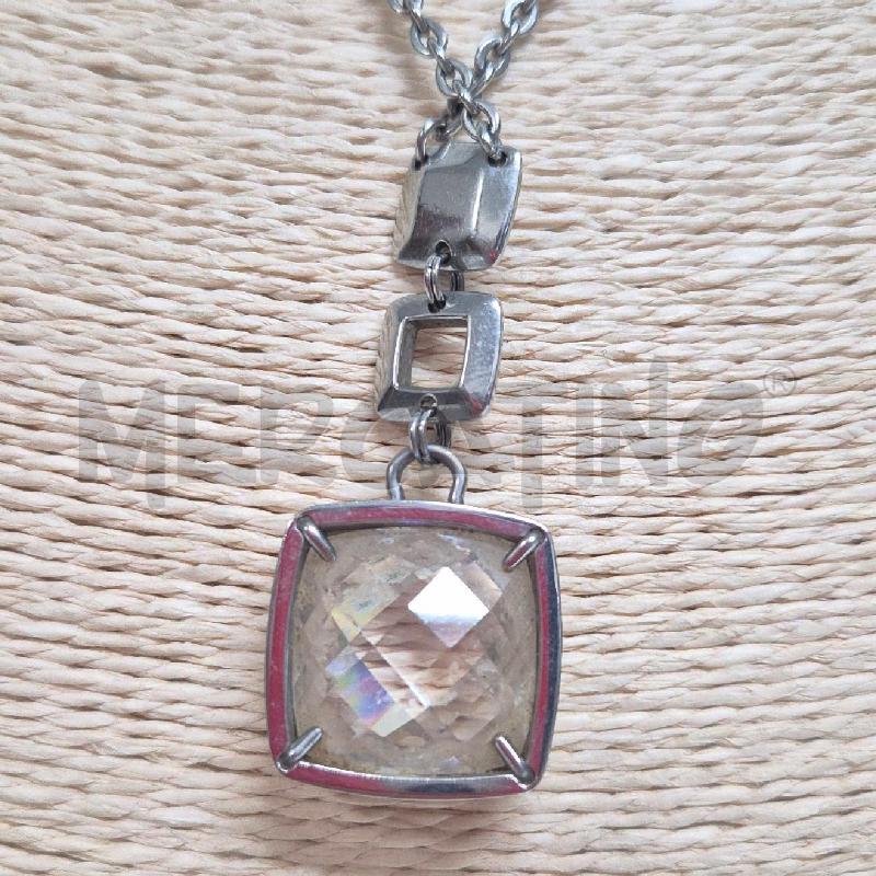 COLLANA CON CIONDOLO QUADRATO MORELLATO | Mercatino dell'Usato Cervia 3