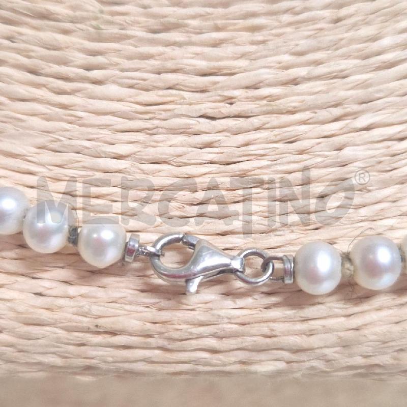 COLLANA GIROCOLLO CON PERLE COLTIVATE  | Mercatino dell'Usato Cervia 5