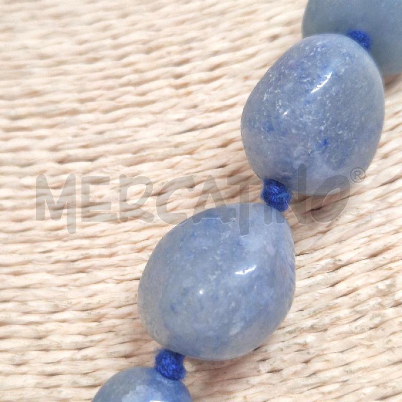 COLLANA GIROCOLLO CON QUARZITE BLU | Mercatino dell'Usato Cervia 3