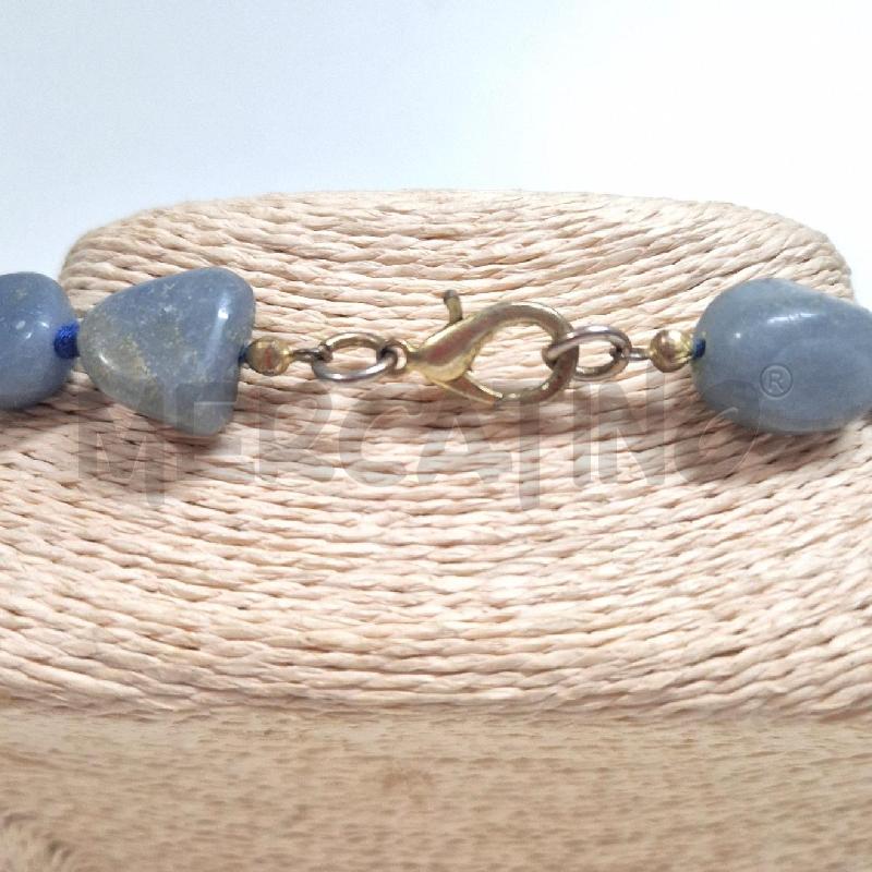 COLLANA GIROCOLLO CON QUARZITE BLU | Mercatino dell'Usato Cervia 5