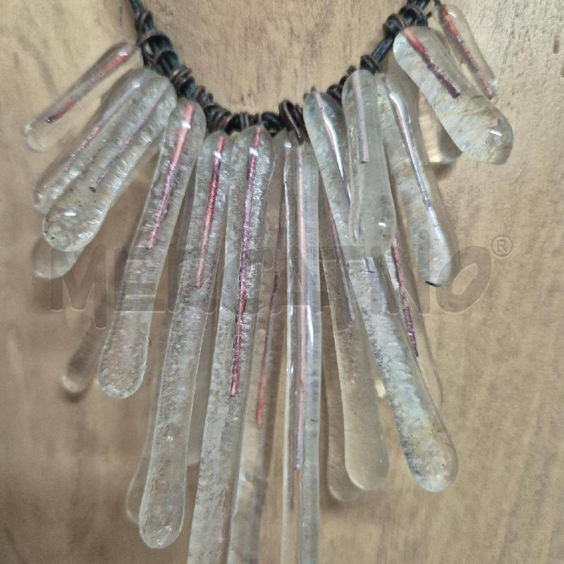 COLLANA GIROCOLLO VETRO RICICLATO | Mercatino dell'Usato Cervia 2