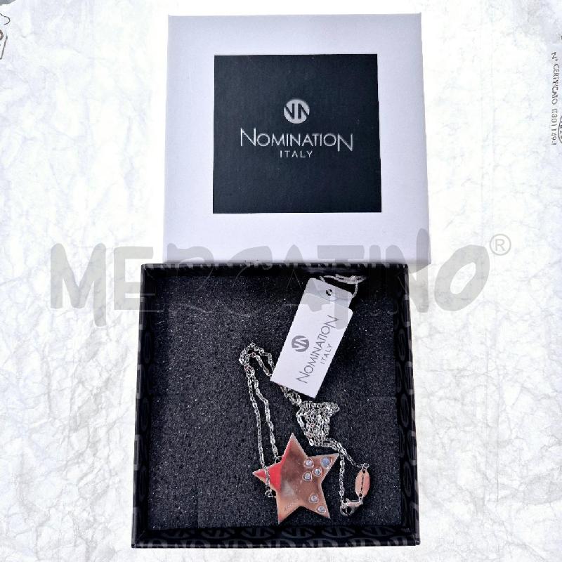 COLLANA NOMINATION STELLA CON STRASS AZZURRI | Mercatino dell'Usato Cervia 5