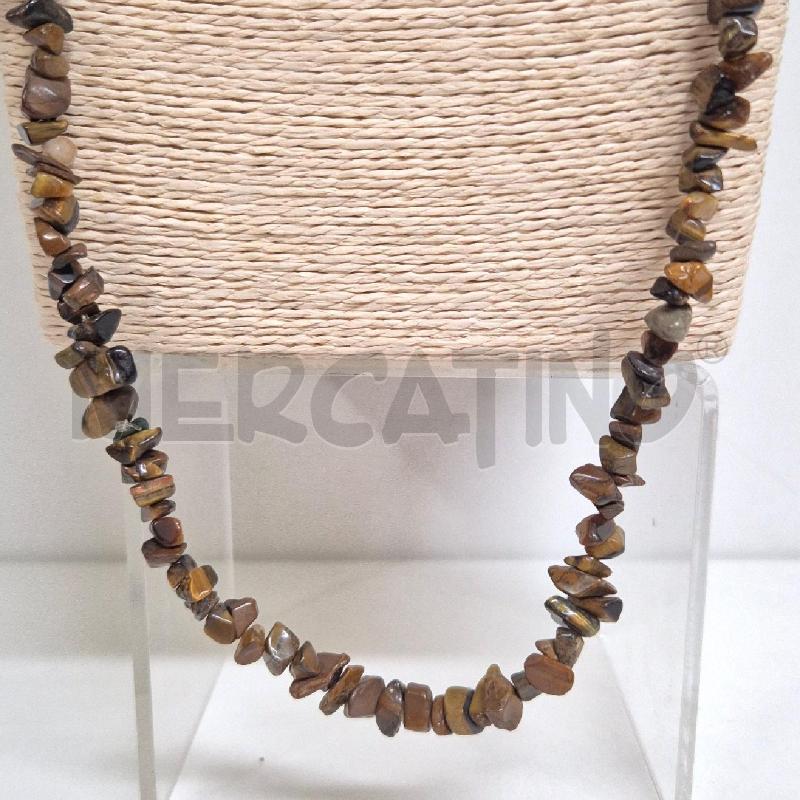 COLLANA OCCHIO DI TIGRE  | Mercatino dell'Usato Cervia 3